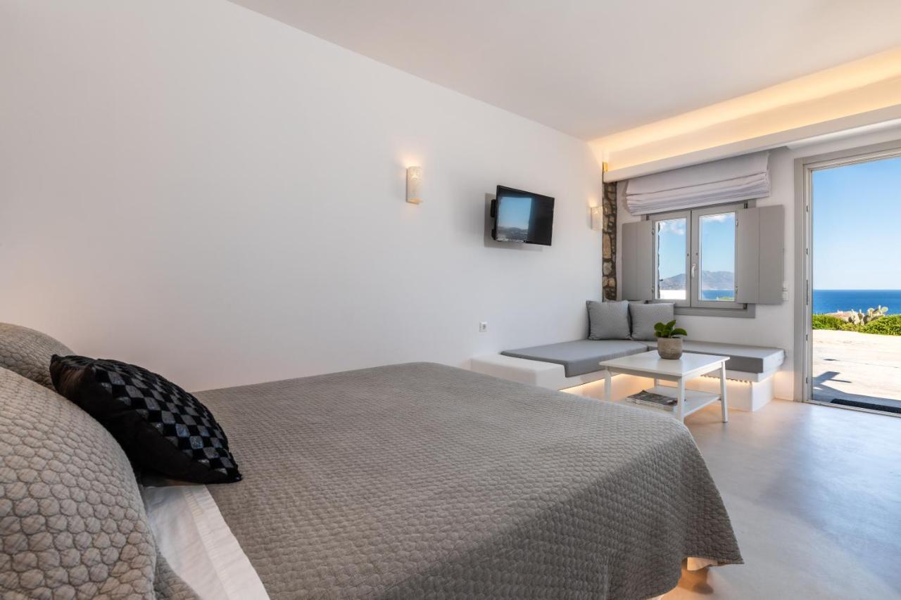 Aegean View Apartments Mykonos Agios Ioannis Diakoftis ภายนอก รูปภาพ