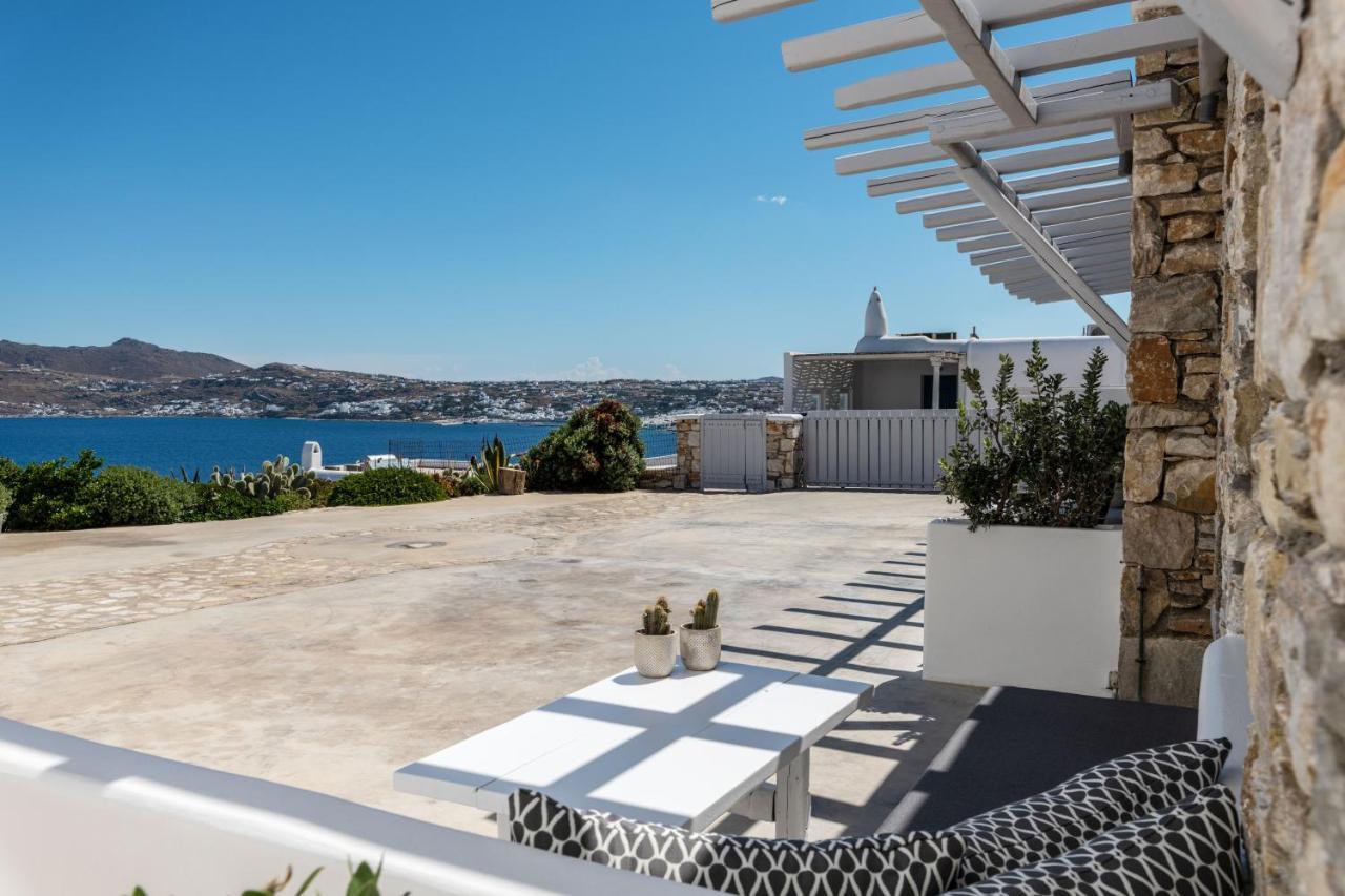 Aegean View Apartments Mykonos Agios Ioannis Diakoftis ภายนอก รูปภาพ