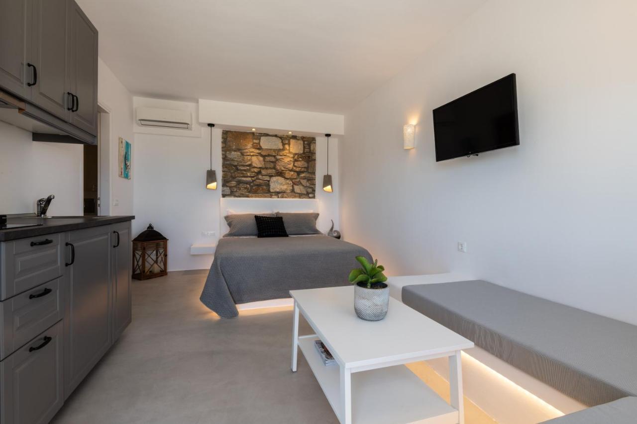 Aegean View Apartments Mykonos Agios Ioannis Diakoftis ภายนอก รูปภาพ